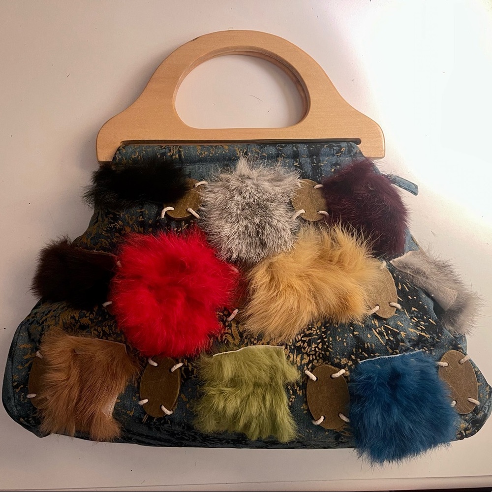 Brand new handmade top handle bag